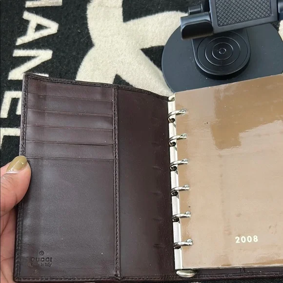 Gucci Brown Leather Agenda - Picture 7 of 12